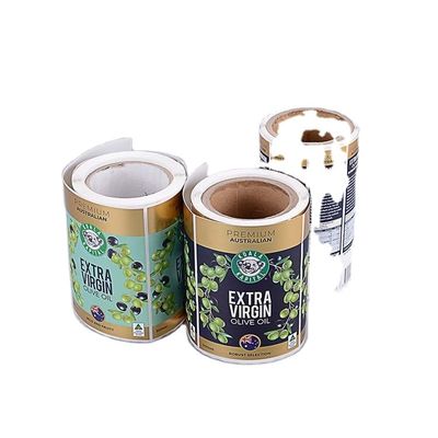 चिपकने वाला मर कट CMYK पैनटोन लोगो लेबल स्टीकर कस्टम मुद्रित