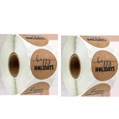 चिपकने वाला मर कट CMYK पैनटोन लोगो लेबल स्टीकर कस्टम मुद्रित